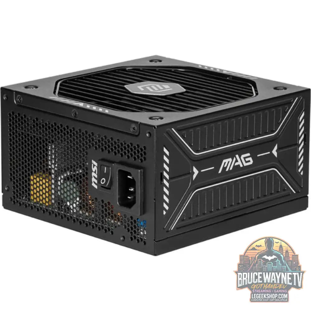 MSI MAG A750GLS PCIE5, alimentation PC - MSI - vue 4