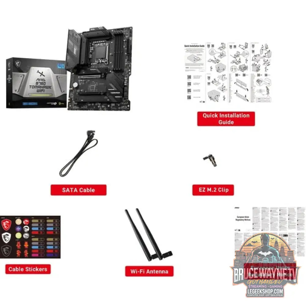 MSI MAG B760 TOMAHAWK WIFI, carte mère - MSI - vue 12
