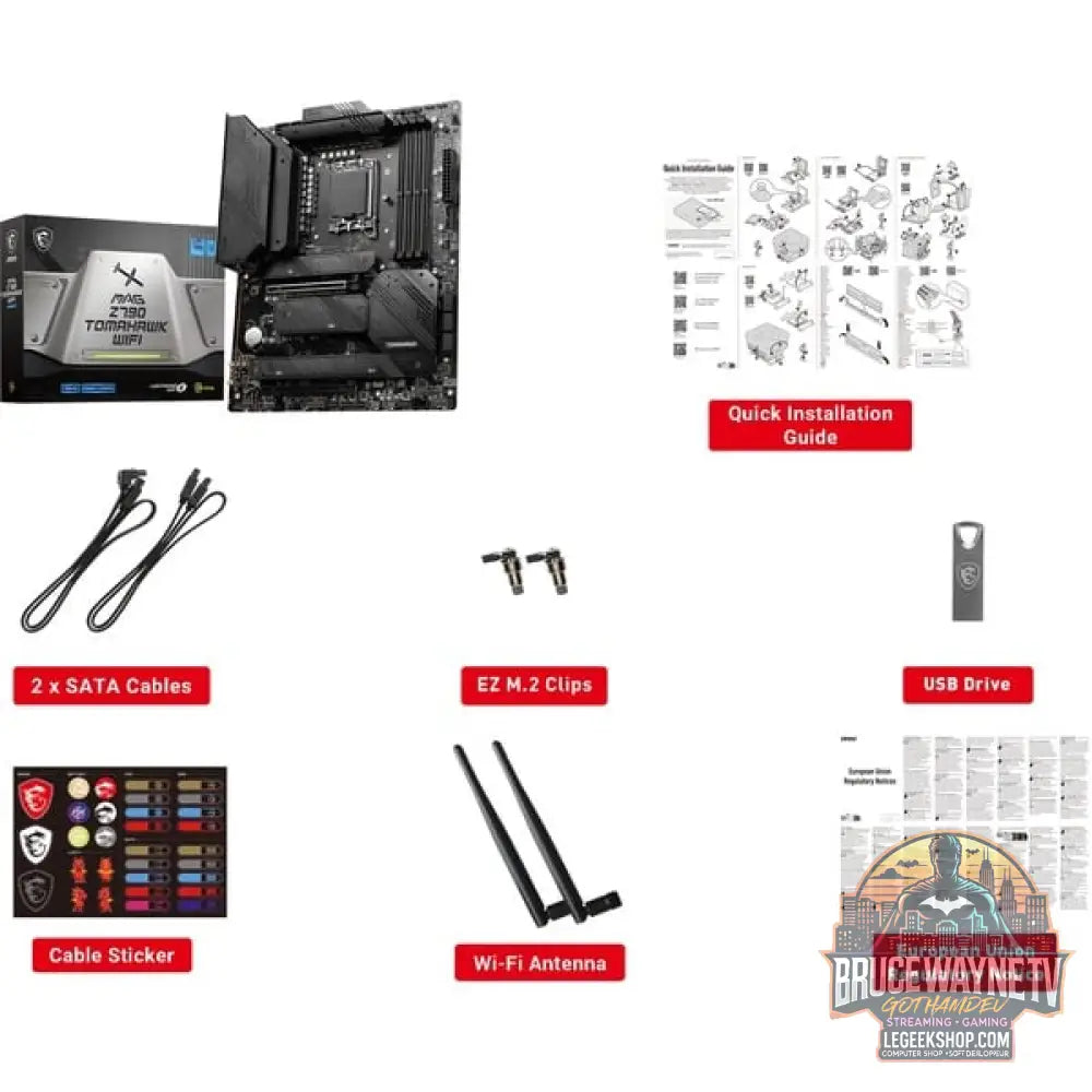 MSI MAG Z790 TOMAHAWK WIFI, carte mère - MSI - vue 12
