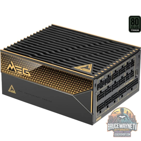 MSI MEG Ai1600T PCIE5, alimentation PC - MSI