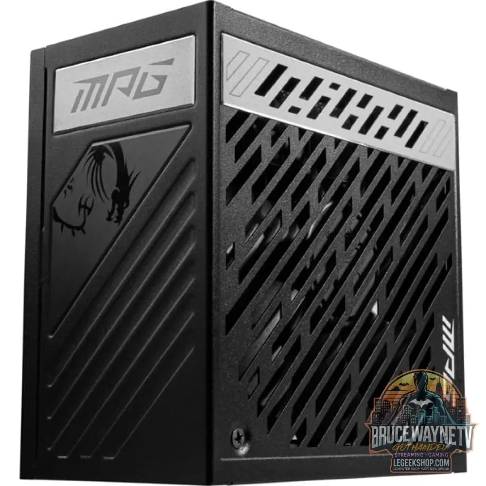 MSI MPG A1000G 1000W, alimentation PC - MSI - vue 5