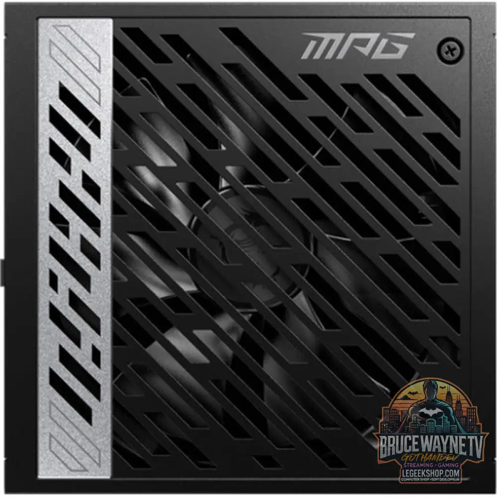 MSI MPG A1000G PCIE5 1000W, alimentation PC - MSI - vue 3