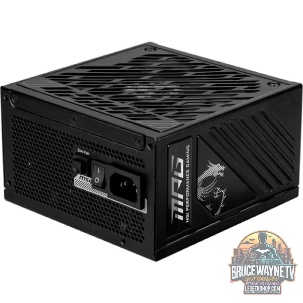 MSI MPG A850GS PCIE5, alimentation PC - MSI - vue 2