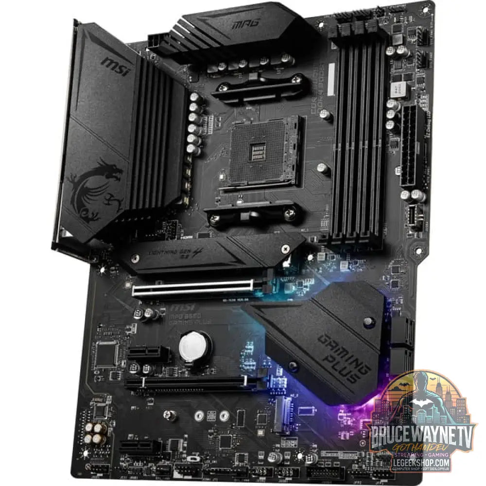 MSI MPG B550 GAMING PLUS, carte mère - MSI - vue 9