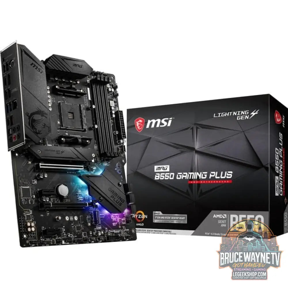 MSI MPG B550 GAMING PLUS, carte mère - MSI - vue 6