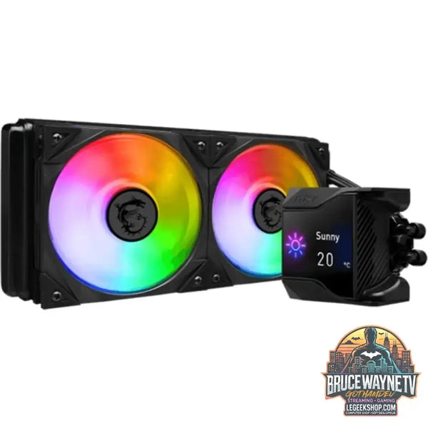 MSI MPG CoreLiquid D240, Wasserkühlung schwarz - MSI