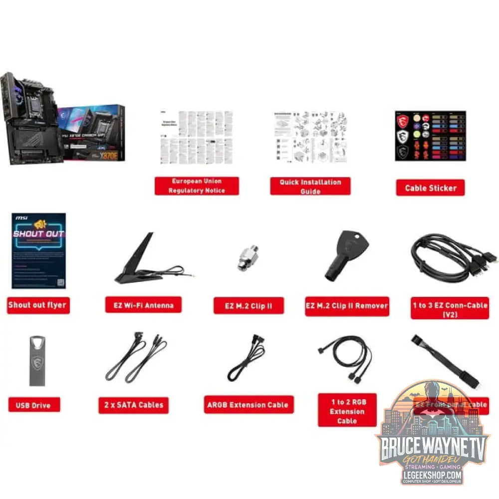 MSI MPG X870E CARBON WIFI, carte mère - MSI - vue 12