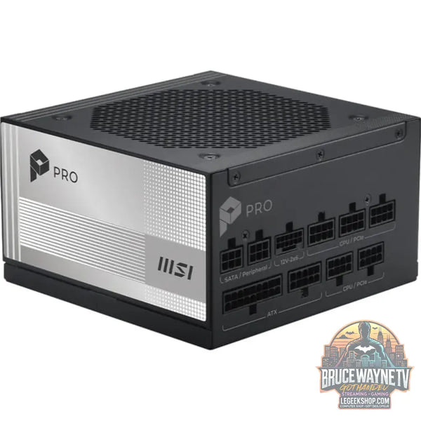 MSI PRO A1000PL PCIE5 1000W, alimentation PC - MSI