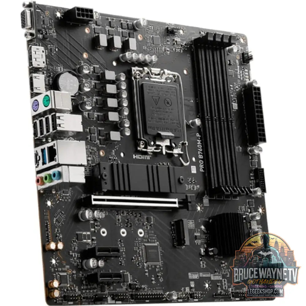 MSI PRO B760M-P, carte mère - MSI - vue 3