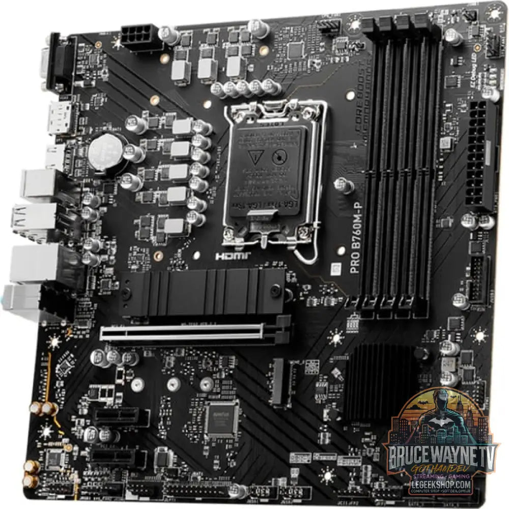 MSI PRO B760M-P, carte mère - MSI - vue 4