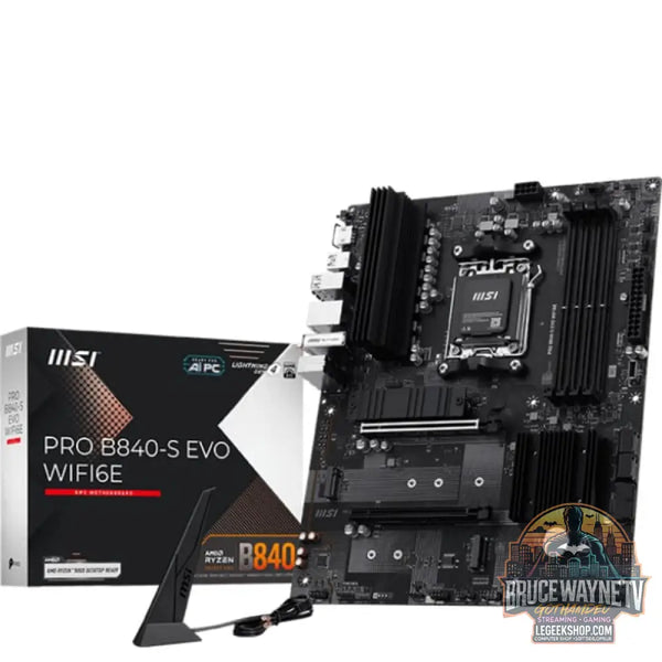 MSI PRO B840-S EVO WIFI6E, carte mère - MSI