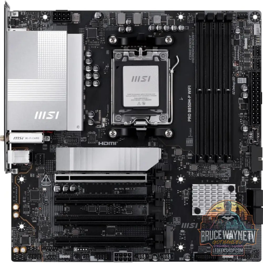 MSI PRO B850M-P WIFI, carte mère - MSI - vue 3