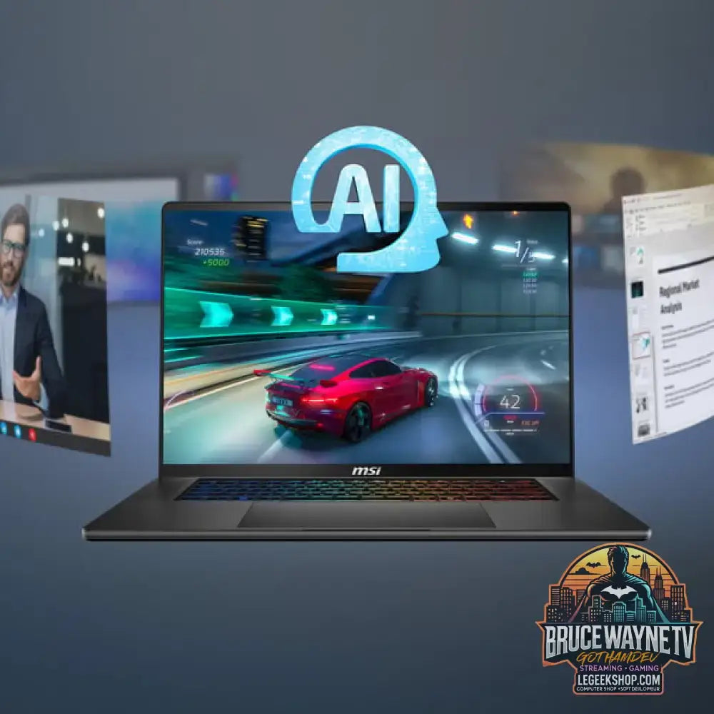 MSI Stealth 16 AI+ B3WI-034, Gaming-Notebook - vue 24