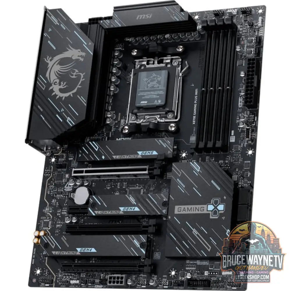 MSI X870E GAMING PLUS WIFI, carte mère - MSI - vue 4