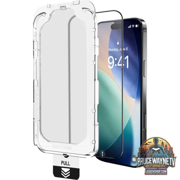 Nevox NEVOGLASS 3D, Schutzfolie transparent, iPhone 17 Air, mit Easy App - Beschaffenheit: Glänzend