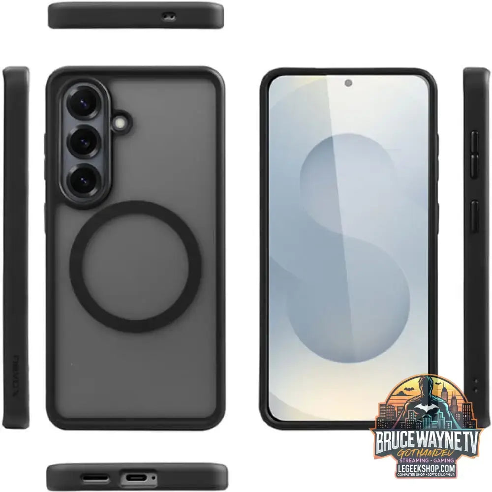 Nevox StyleShell INVISIO, Handyhülle schwarz, Samsung Galaxy S26 Plus - Feature: Aussparung für Kamera - vue 6