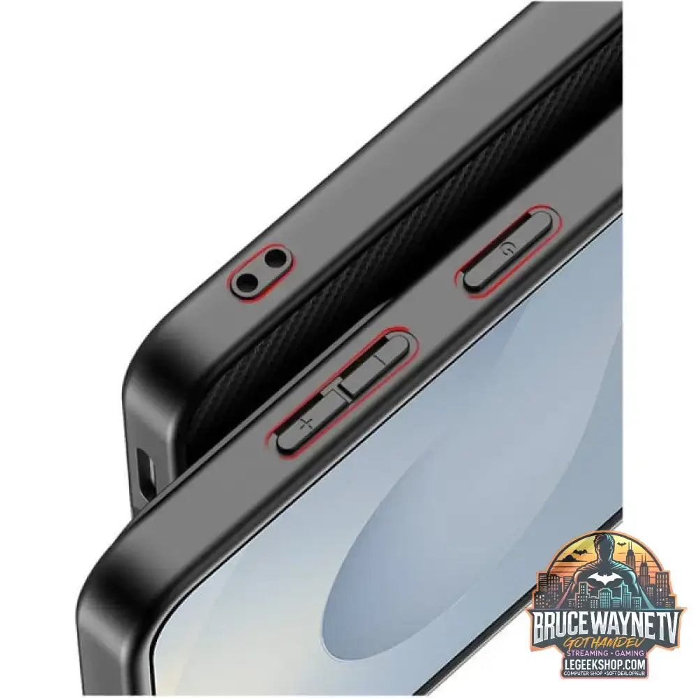 Nevox StyleShell NYLO, Handyhülle schwarz, Samsung Galaxy S26 Plus - Feature: Aussparung für Kamera - vue 3