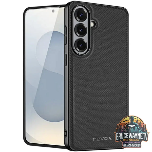 Nevox StyleShell NYLO, Handyhülle schwarz, Samsung Galaxy S26 Plus - Feature: Aussparung für Kamera