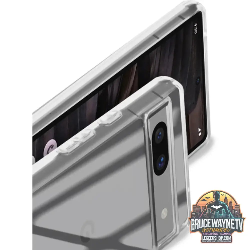 Nevox StyleShell SHOCKFlex, Handyhülle transparent, Google Pixel 9A - Feature: Aussparung für Kamera - vue 4