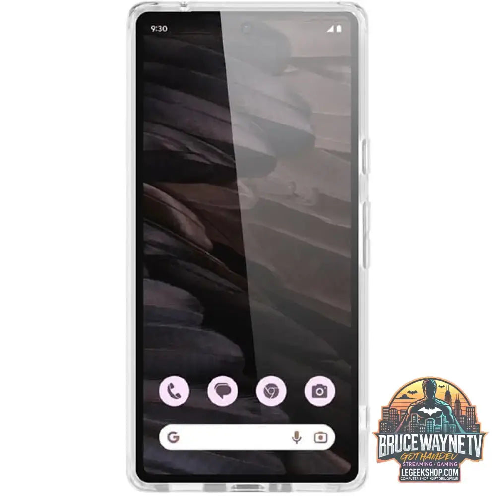 Nevox StyleShell SHOCKFlex, Handyhülle transparent, Google Pixel 9A - Feature: Aussparung für Kamera - vue 3