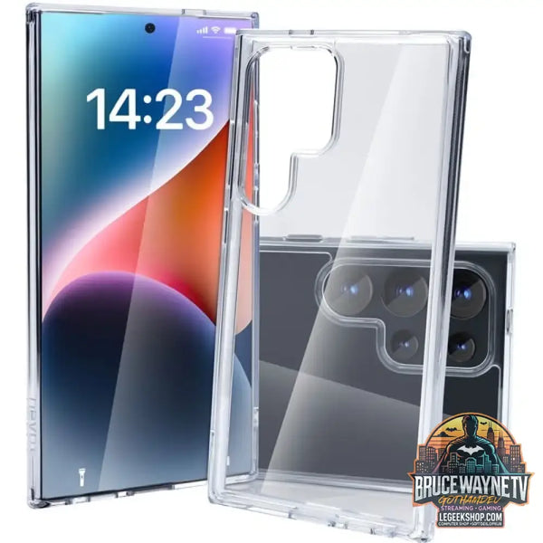 Nevox StyleShell SHOCKFlex, Handyhülle transparent, Samsung Galaxy S24 Ultra - Feature: Aussparung für Kamera