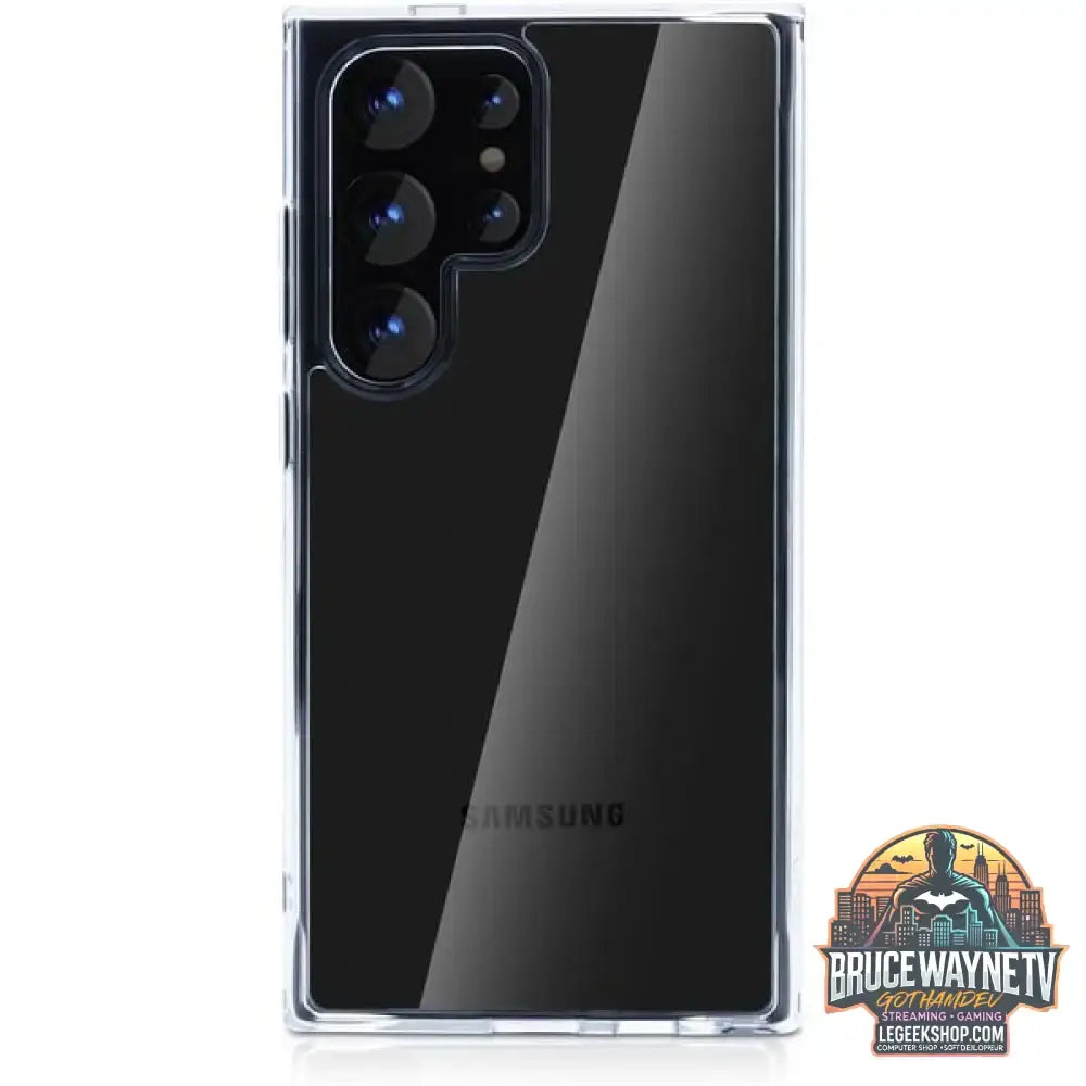 Nevox StyleShell SHOCKFlex, Handyhülle transparent, Samsung Galaxy S24 Ultra - Feature: Aussparung für Kamera - vue 4