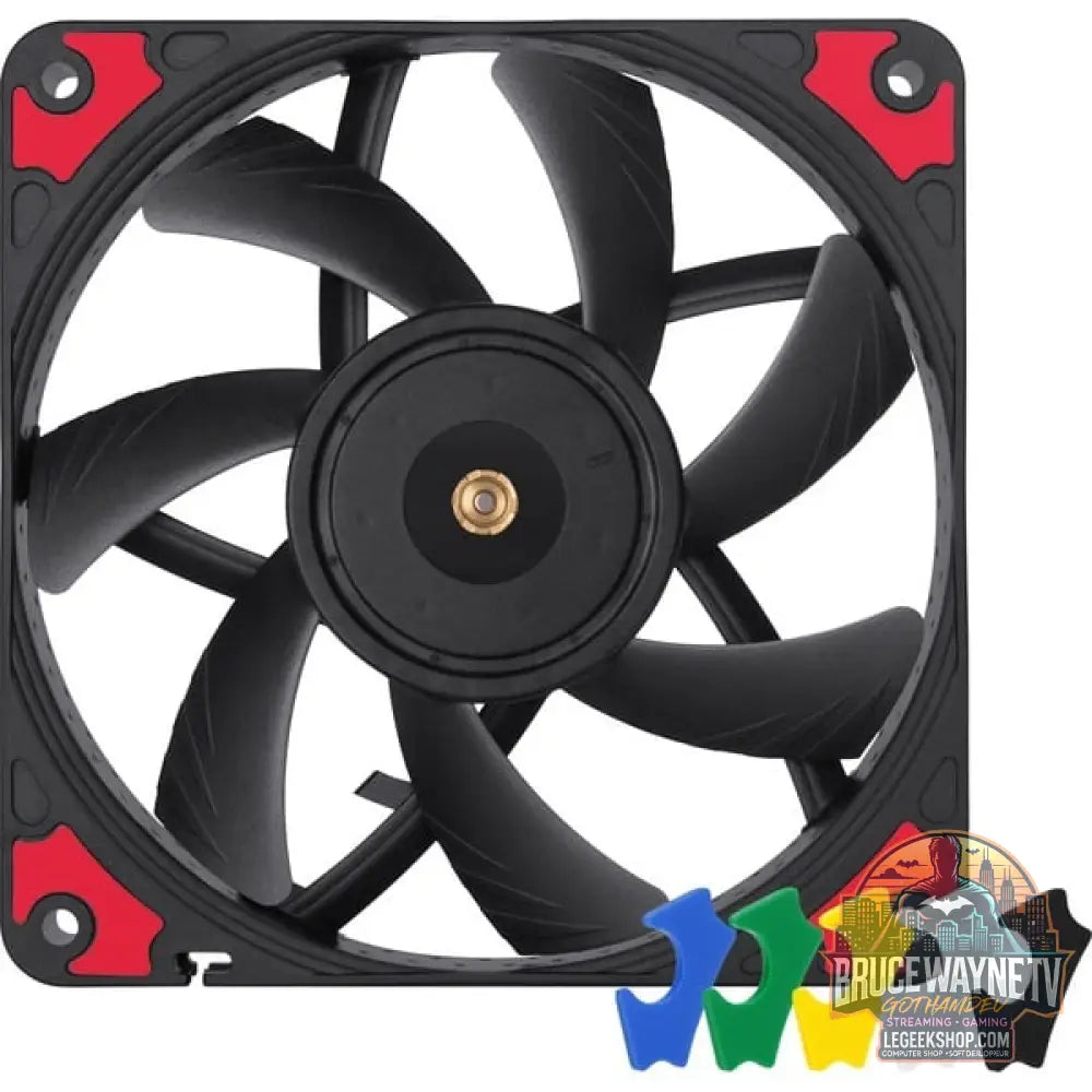 Noctua NF-A12x15 PWM chromax.black.swap, Gehäuselüfter - Noctua - vue 2