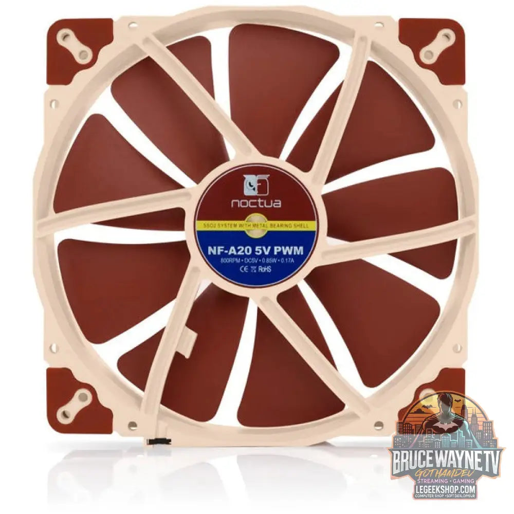 Noctua NF-A20 5V PWM, Gehäuselüfter - Noctua - vue 3