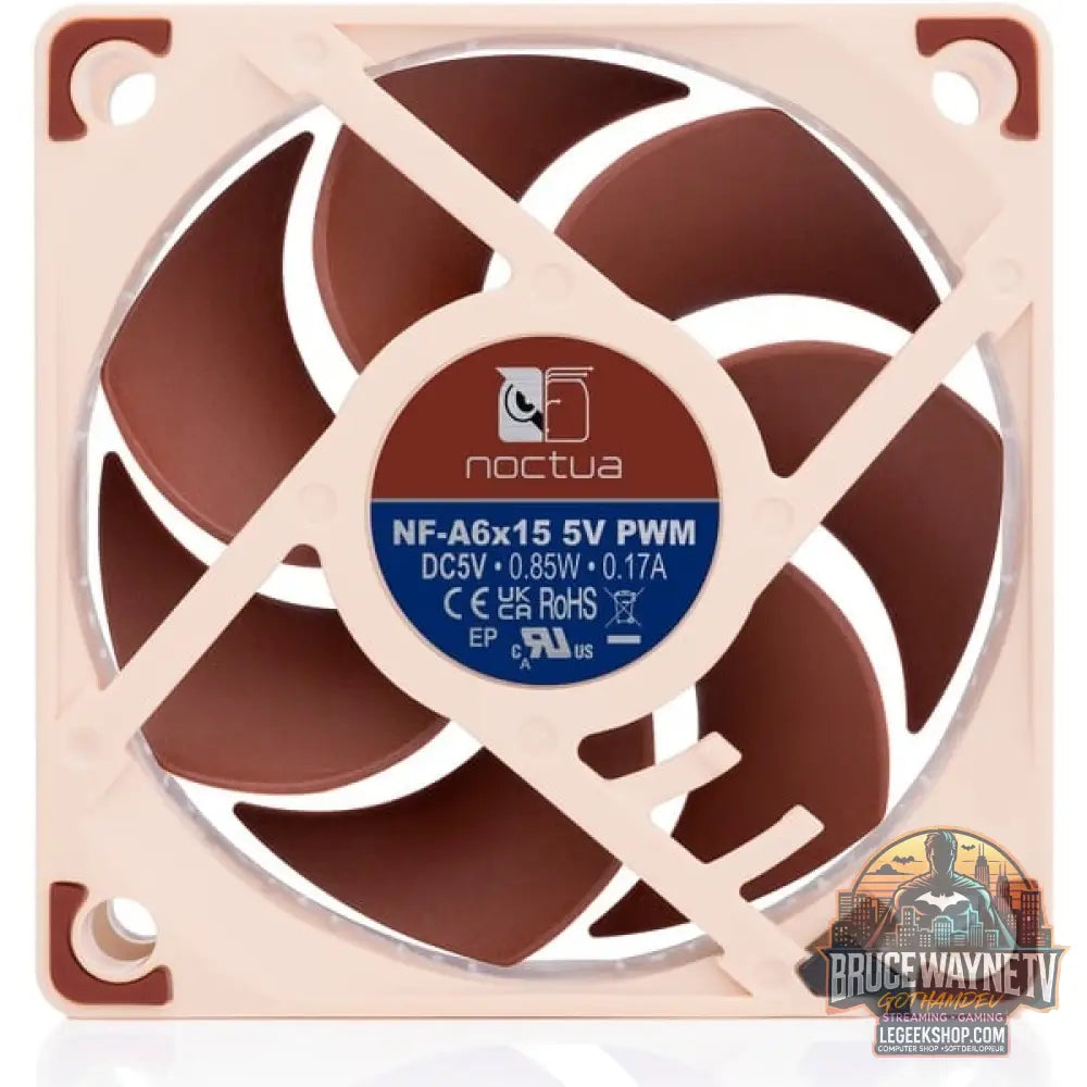 Noctua Noctua NF-A6x15 5V PWM, Gehäuselüfter - Noctua - vue 2