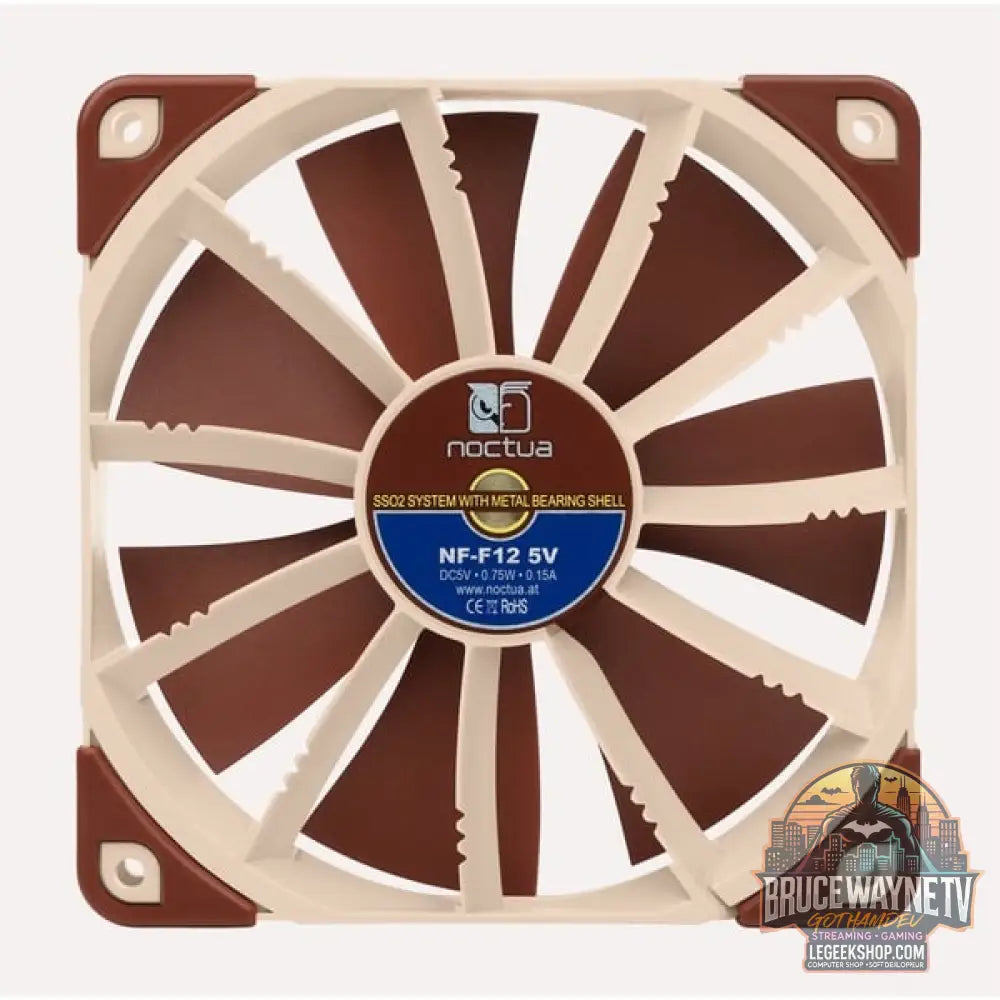 Noctua NF-F12 5V, Gehäuselüfter - Noctua - vue 2