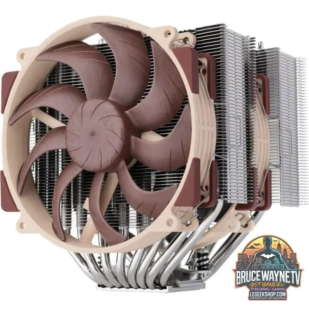 Noctua NH-D15 G2, CPU-Kühler aluminium/braun, 140 mm - Noctua - vue 6