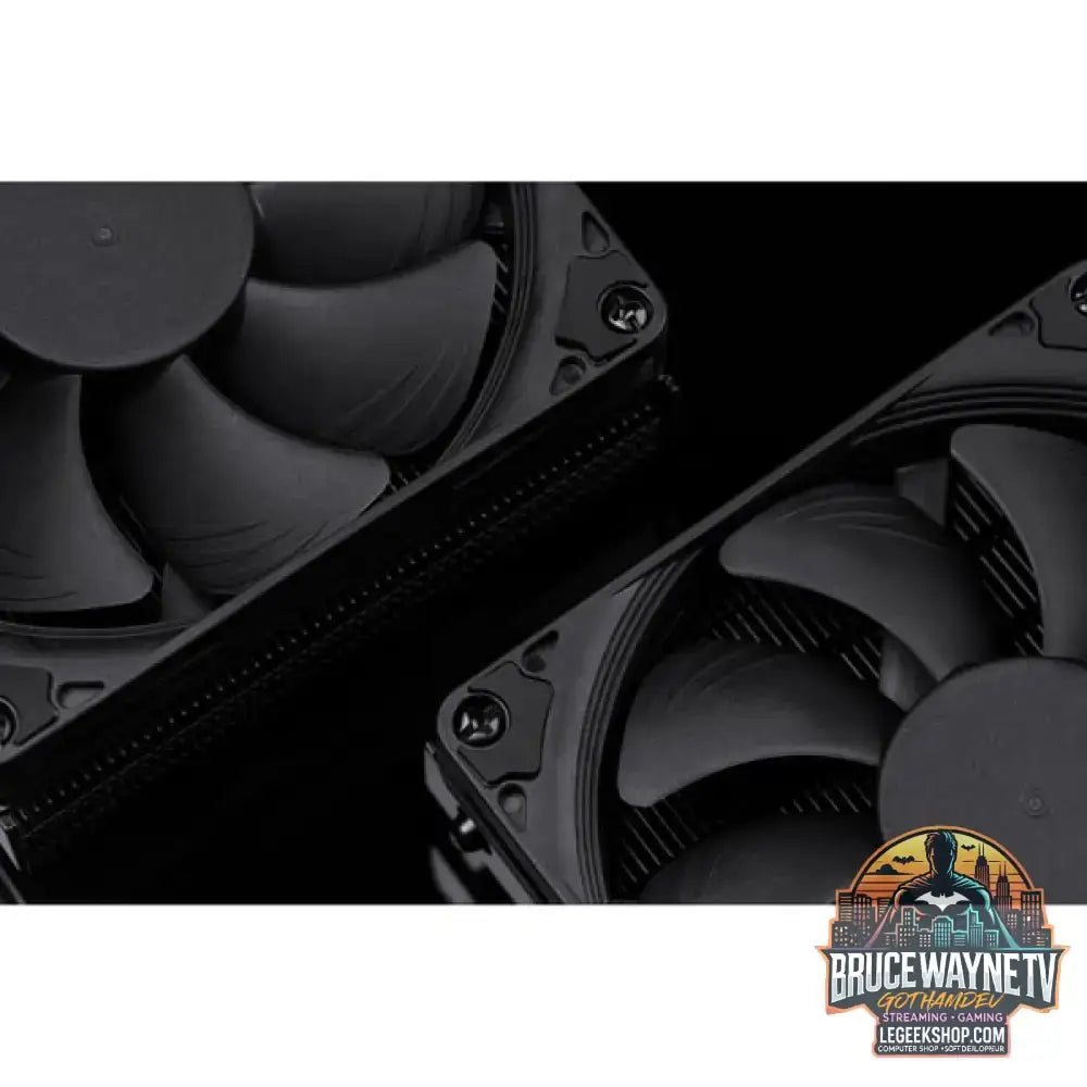 Noctua NH-L9i-17xx chromax.black, CPU-Kühler schwarz, 92 mm - Noctua - vue 6
