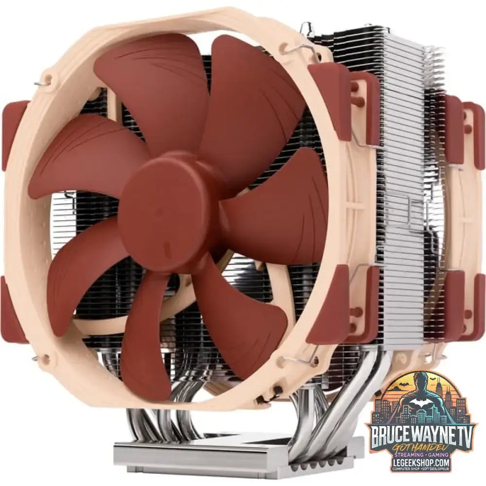 Noctua NH-U14S TR5-SP6, CPU-Kühler aluminium/braun, 140 mm - Noctua - vue 2