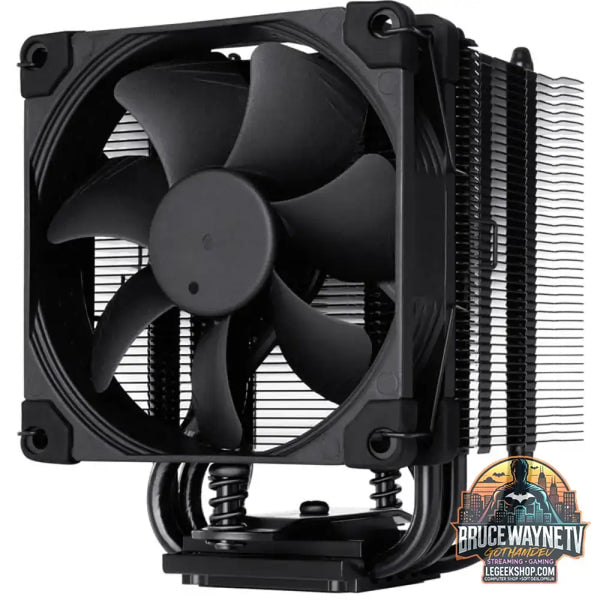Noctua NH-U9S chromax.black, CPU-Kühler schwarz, 92 mm - Noctua