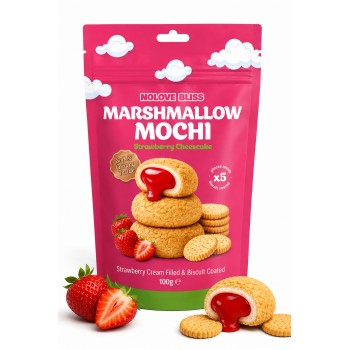NOLOVE Bliss Mallow Bomb Strawberry Cheesecake 100 Gr x 24