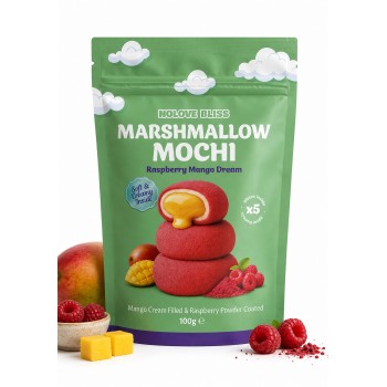 NOLOVE Bliss Marshmallow MochiRaspberry Mango Dream 100 Gr x 24