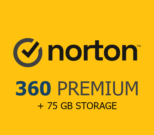 Norton 360 Premium 2021 EU Key (1 Year / 10 Devices) + 75 GB Cloud Storage
