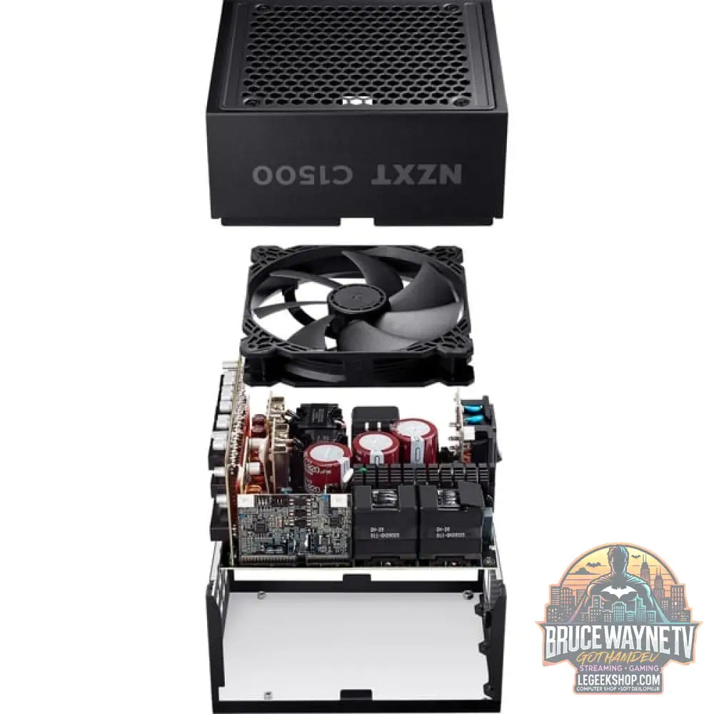 NZXT C1500 Platinum, alimentation PC - NZXT - vue 13