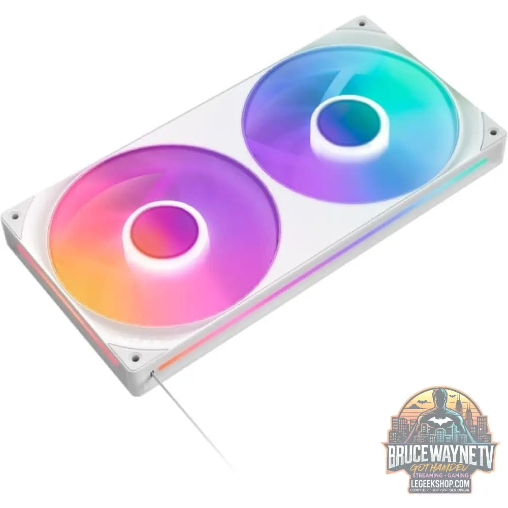 NZXT F280 RGB CORE, Gehäuselüfter - NZXT - vue 3