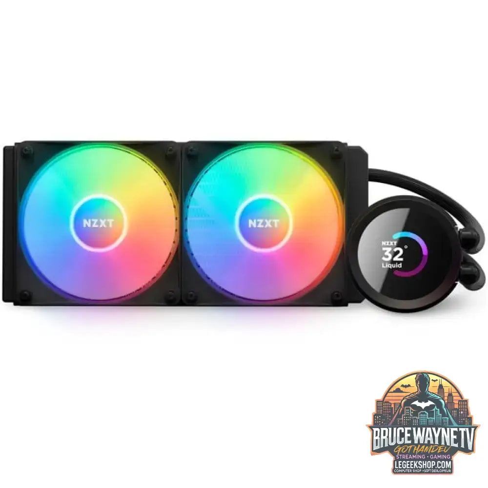 NZXT Kraken 240 RGB 240mm, Wasserkühlung schwarz - NZXT - vue 4