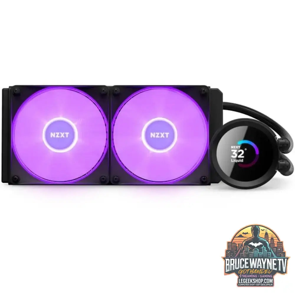 NZXT Kraken 240 RGB 240mm, Wasserkühlung schwarz - NZXT - vue 5