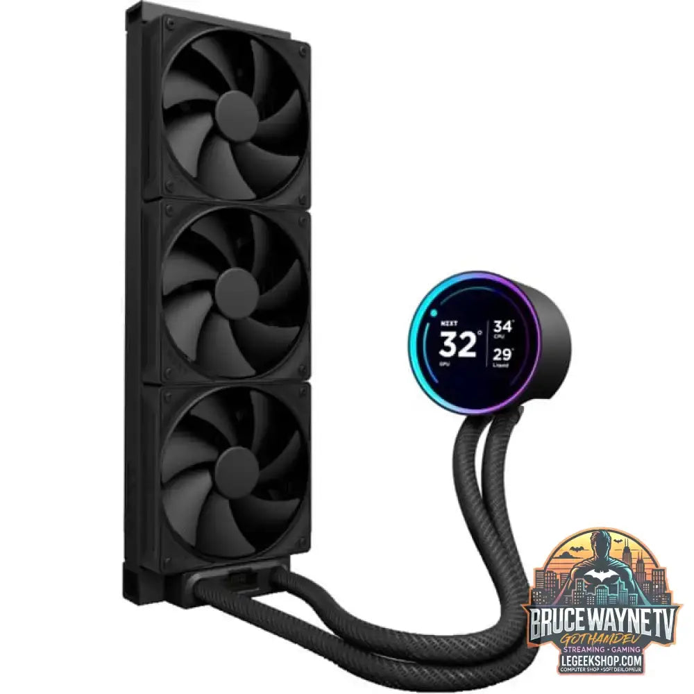 NZXT Kraken Elite 360, Wasserkühlung schwarz, 360 mm - NZXT - vue 2