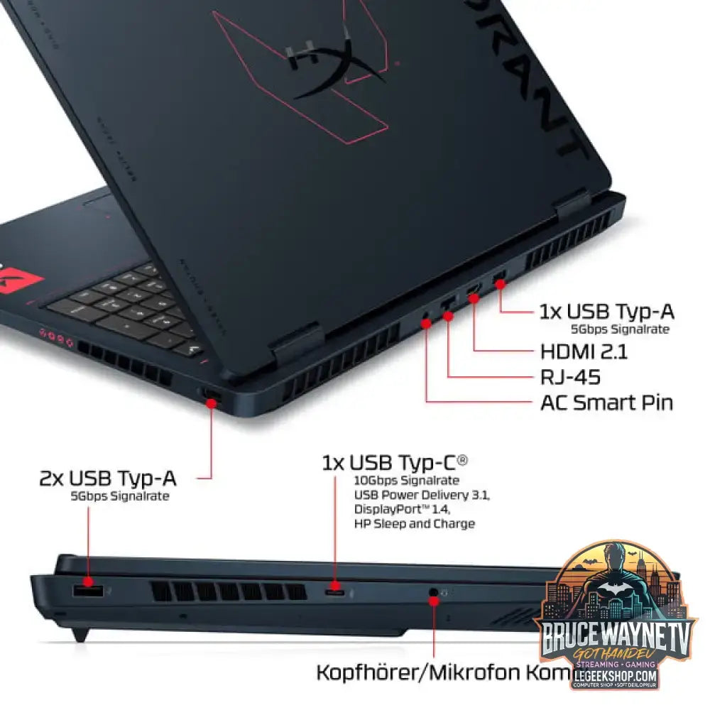 OMEN Omen 16-ap1099ng, Gaming-Notebook - vue 7