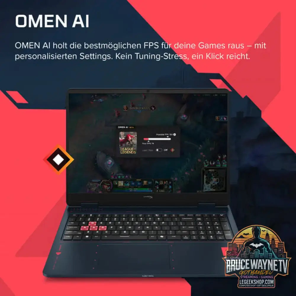OMEN Omen 16-ap1099ng, Gaming-Notebook - vue 14