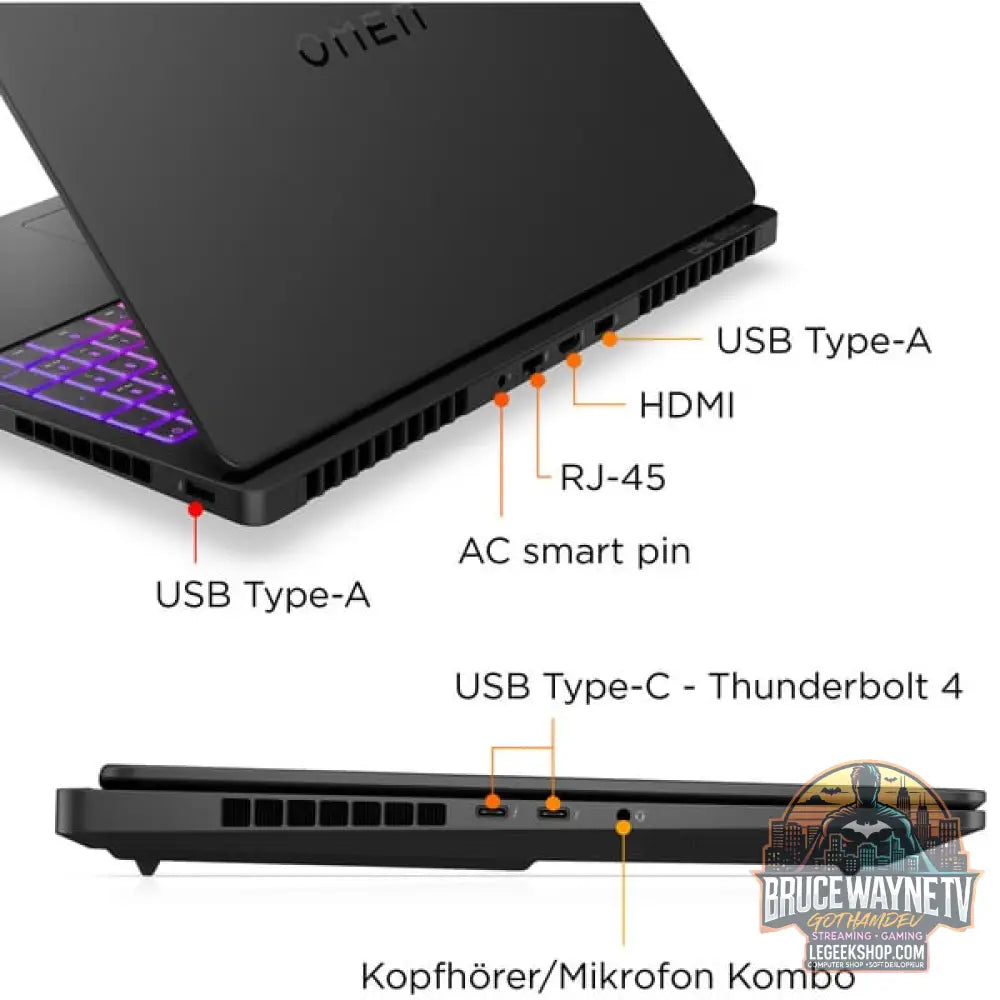 OMEN 16 MAX 16-ah0170ng, Gaming-Notebook - vue 6