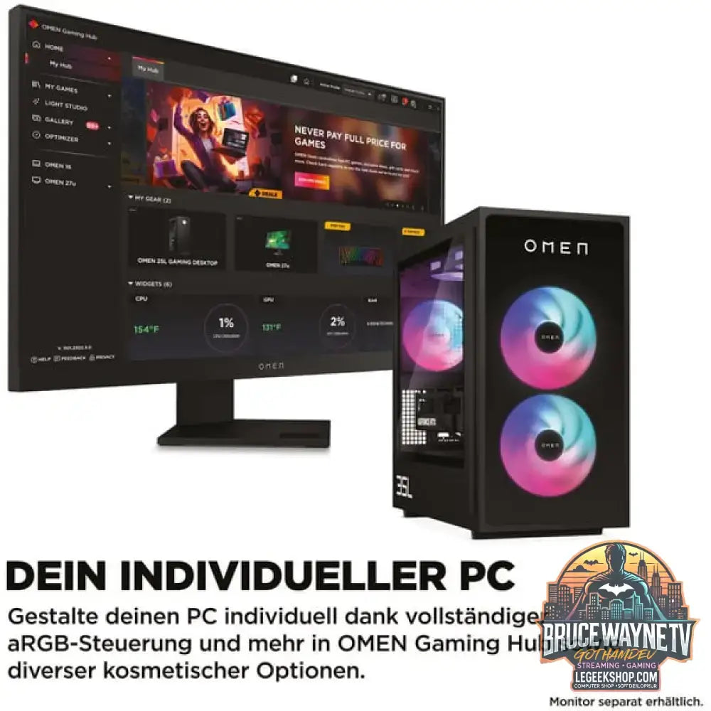 35L Gaming Desktop GT16-1277NG — vue 8