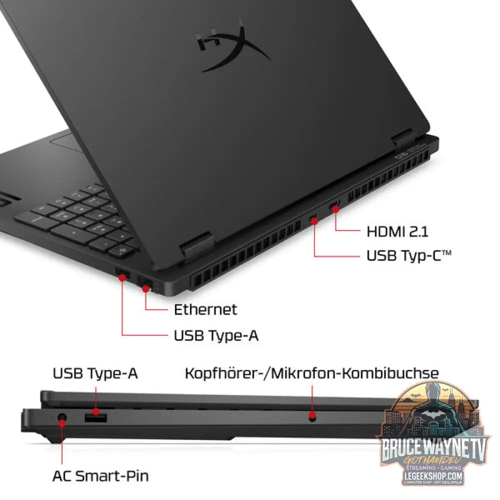 OMEN HyperX OMEN 15-gb0058ng, Gaming-Notebook - vue 12