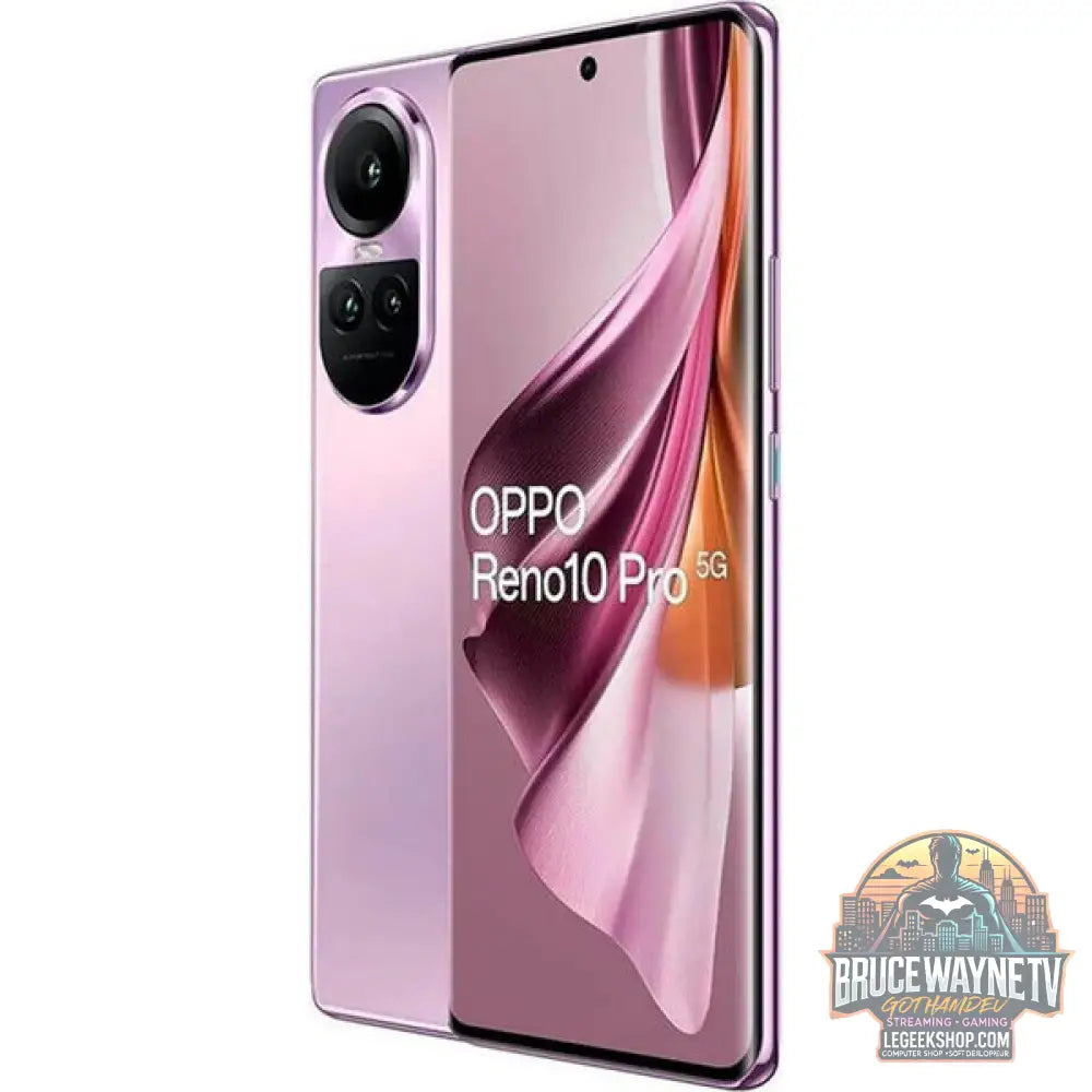 Oppo Reno10 Pro 256GB, (Glossy Purple, ColorOS, 12 Go) Oppo 5G - Oppo - vue 3