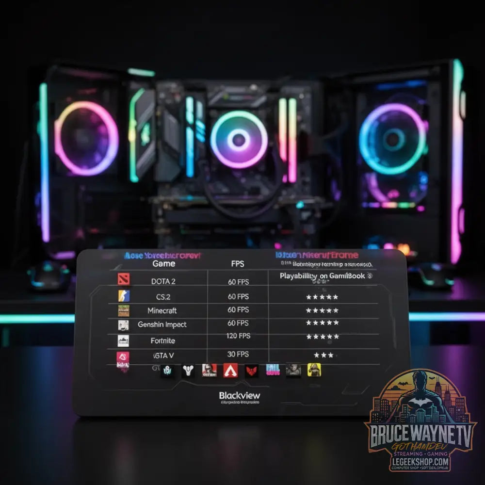 Blackview — produit geek, vue 13, LeGeekShop