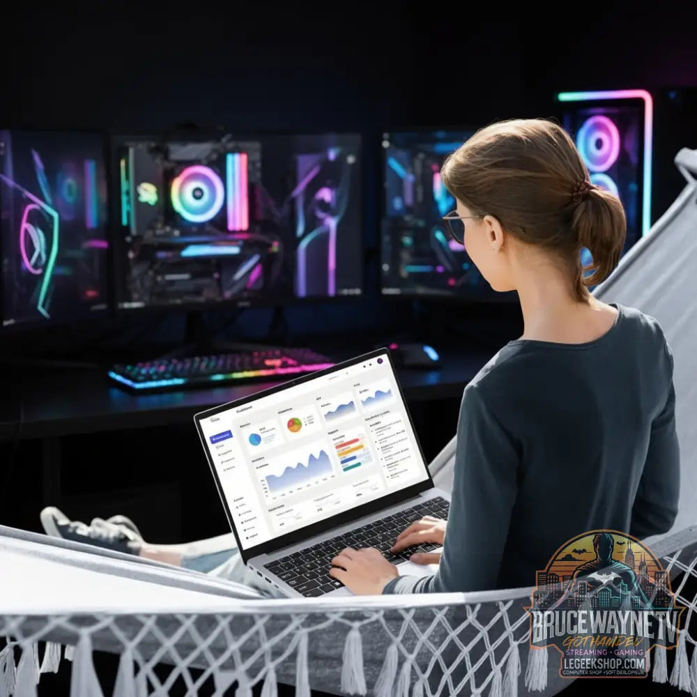 Ordinateur — produit geek, vue 5, LeGeekShop